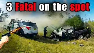 When Suspects Die Trying To Evade Police {Crash Cases} #4 #policechases #policechasecrash