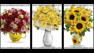 Send Flowers from North Dakota, USA to Calgary, Alberta, Canada