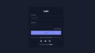 How to Create a Login Form in HTML & CSS