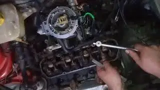 Como frentear balancines y regular válvulas ford fiesta español mk3 segunda parte
