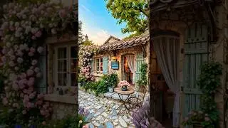 Peaceful Home Vibes, Calm & Cozy Cottage Lifestyle in a Tiny Mediterranean Cottage by AI #home