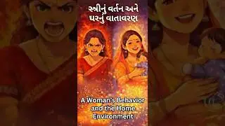 સ્ત્રીનું વર્તન અને ઘરનું વાતાવરણ : Woman&rsquo;s Behavior and the Home Environment #motivation #viral