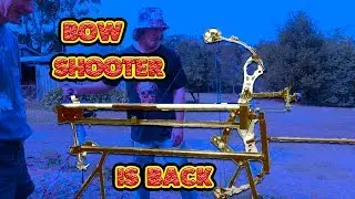 bow shooting machine group test hooter shooter