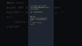 FastMCP Dependency Injection Patterns - Part 4/17