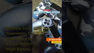 PS4 Controller Joystick for PS4/Sim/Pro Wireless Gamepad for PC #ShopeeTagTowin
