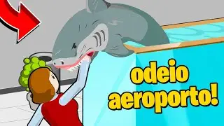Ela MORREU pra FUGIR do AVIÃO!