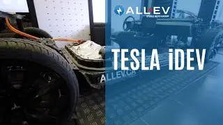 Interactive Demo Electric Vehicle (iDEV) at All EV Canada (Tesla Model 3)