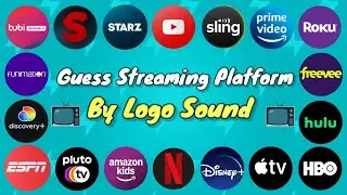 Guess Streaming Platforms logo by Sound / guess the logo  Sound / logo quiz #quiz #logoquiz #logo