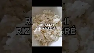 RIZ A SUSHI / RIZ VINAIGR&Eacute;