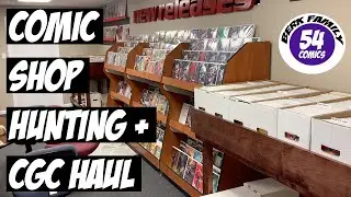 Comic Shop Hunting | CGC Haul | Shop Tour