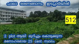 25 cent land for sale in pala edapady #landforsale #ploforsale #landatlowcost #plotsales 512