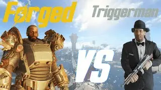 Raiders Vs Gangsters! | Triggermen Vs Forged | Fallout 4 NPC Battles