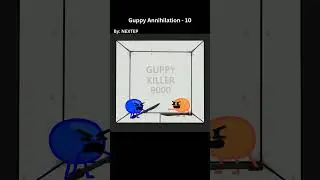 Guppy Annihilation - 10 (Blue & Orange)  #animation #shorts #funny #cute