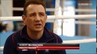 Froch and Groves in training