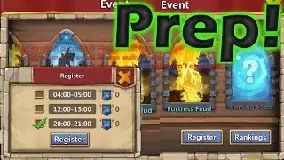 Castle Clash Fortress Feud Preparation