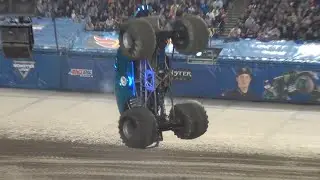 Monster Jam - Wheelie Contest @ Tacoma Dome 2016