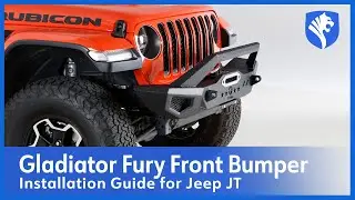 Feel the WRATH! Tyger Fury Front Bumper for Jeep Gladiator JT | INSTALL GUIDE | TYGER AUTO