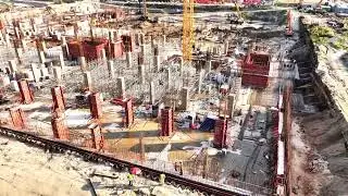 The Biggest Commercial project in Bangladesh , Construction work ongoing 