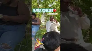 MEMORIAL DAY 🇺🇸❤️ FAMILY COOKOUT! 🍗🍔🥩 #shorts ❤️ #family #cookout #shortsfeed #viral #goviral