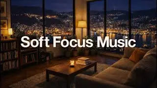 Soft Focus Music Room✨🌿｜Calm Night for Relaxing, Studying, Sleeping