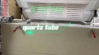1100C Rotary Tube Furnace with Quartz Tube