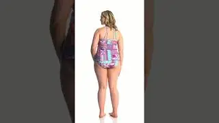 Raisins Curve Plus Size Sweet Surrender Rosalie Tankini Top | SwimOutlet.com