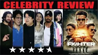 Fighter Movie Review by Celebs | Hrithik Roshan | Deepika Padukone | Anil Kapoor | #FighterMovie