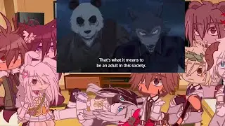 Some BeaSt☆rs💫 characters react to Legoshi🐺 and Gouhin🐼 fighting SHISHIGUMI GANG🦁 Part 1/3