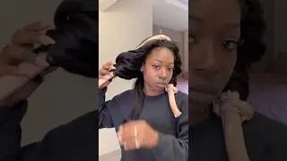 Overnight Curls on Kerriana Kinky Straight Amazon Bundles