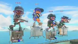 連続ゲーム小説【スプラトゥーン3】2749話、ガチホコバトル ステージ：チョウザメ造船、ネギトロ炭鉱。