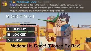 So, Modenal Is Gone...