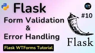 Flask WTForms Tutorial Data Validation & Error Handling Explained in HINDI - Kritim Yantra