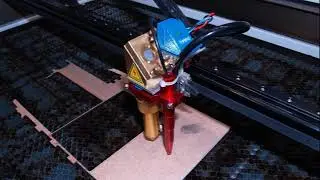 LASER REVIEW Upgrades & Mods of Chinese Blue & White CNC CO2 Laser Machine off eBay 100W