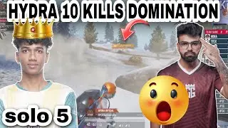 Hydra 10 Kills Domination 🐉 | Hydra Vs Carnival | Hydra Duora Solo 5 Kills | Duora Vs Goblin