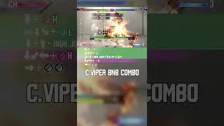 C VIPER BNB COMBO  #streetfighter #sf6 #sf6_viper