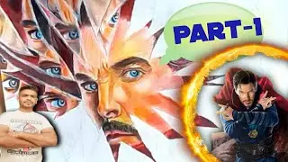 How to Draw Dr. Strange | Step By Step Part 1| The Avengers | Drawing  | @chiragart2tech974