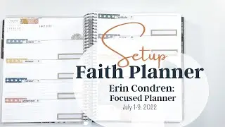 Faith Planner Setup | EC Focused Planner