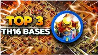Top 3 Unbeatable TH16 Bases Anti 3-Star for CWL + Push Base Copy Links!
