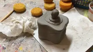 Clay Cylinder Containers