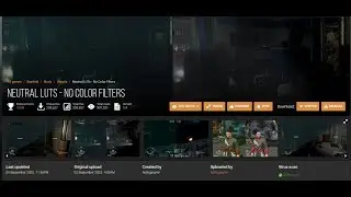 Starfield Gamepass Neutral LUTS follow up
