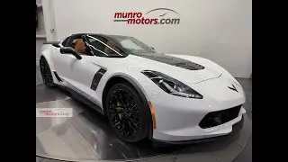 Corvette Z06 2LZ Coupe 6.2L LT4 650 л.с. 2016 года, автоматическая коробка передач, цвет Arctic W...