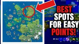 The BEST Landing Spots For ARENA & CASH CUPS in Fortnite Season 3 (Best Drops for Arena Points)