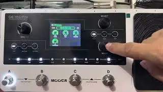 Mooer 150 Pro - Edición para una guitarra Clean. 