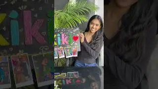 Customised NAME String art | #diy #craft #gift #art #shorts #stringart #handmade #youtubeshorts