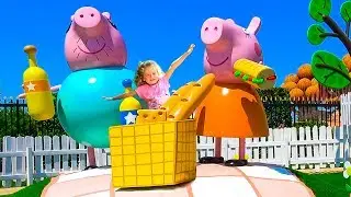 PEPPA PIG LAND Theme Park / в парке Свинки Пеппы.