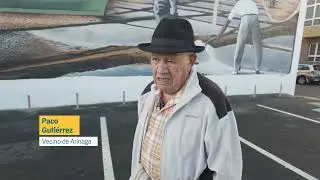 Arinaga refleja su pasado costero en un nuevo mural en la avenida Polizón