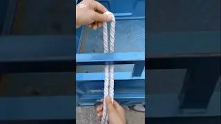 Strong Rope Knot for Heavy Load | Secure Knot Tying Tutorial