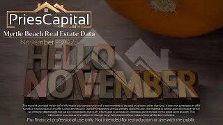 Myrtle Beach real estate Nov 2025: inventory, prices, buyer leverage&mdash;weekly data update.