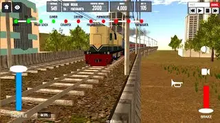 IDBS Indonesia Train Simulator - Best Games 2021 - Android GamePlay #4