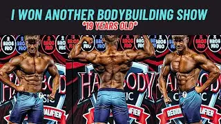 I Won Another Bodybuilding Competition Naturally *SHOW WEEKEND*